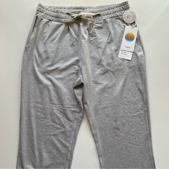 NWT Vuori Performance Joggers - Pale Grey Heather - Picture 7 of 9